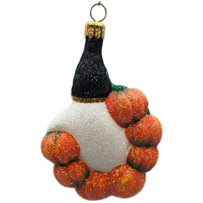 Patricia Breen Jack-o-Wreath Pumpkin Orange Halloween Christmas Ornament