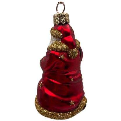 Patricia Breen Miniature Through The Rain And Snow Gold Stars Christmas Ornament