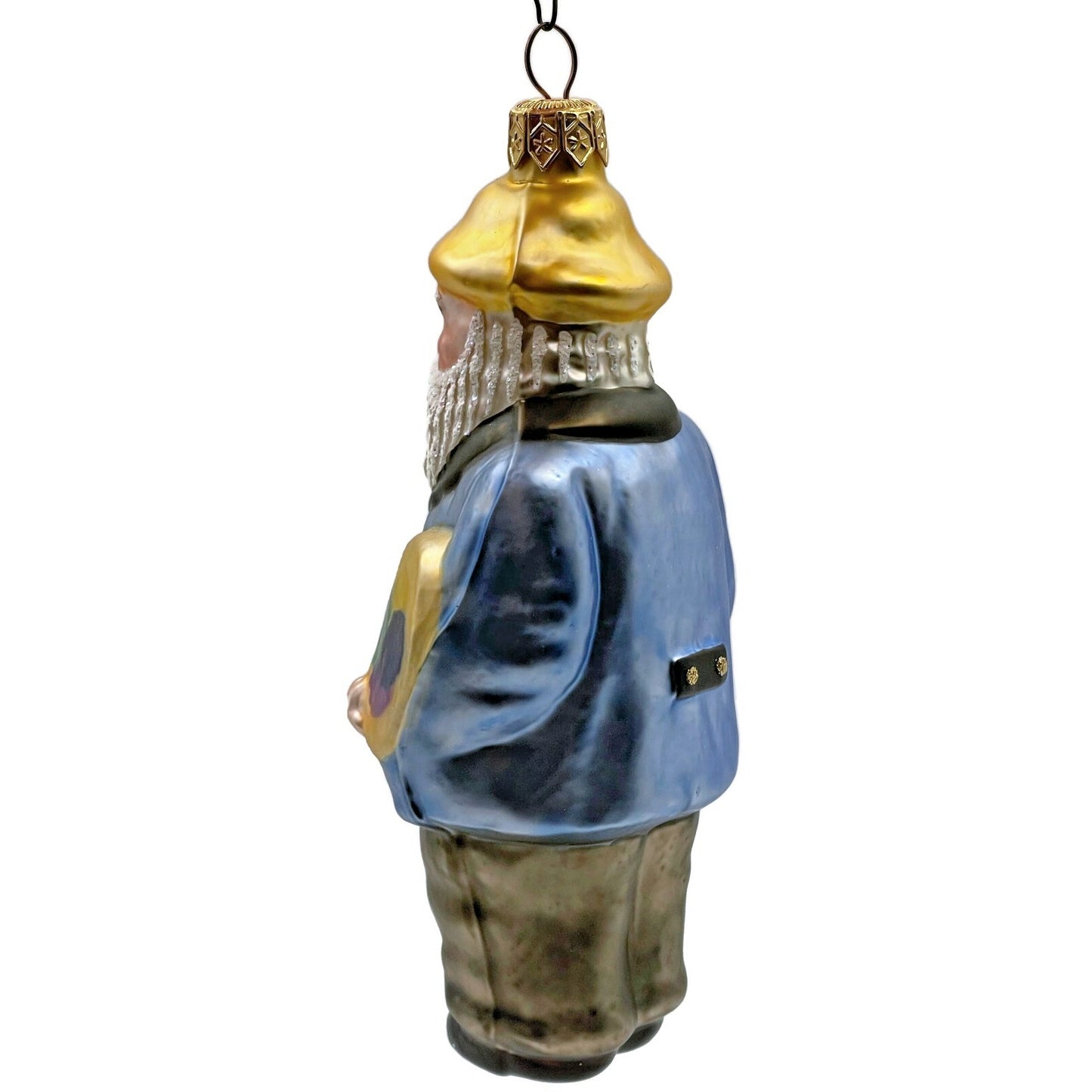 Patricia Breen M Claude Monet Blue Artist Palette Christmas Tree Ornament AIC