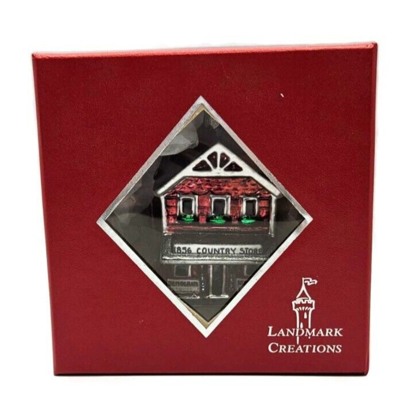 Landmark Creations The 1856 Country Store Hand Painted European Glass Ornament