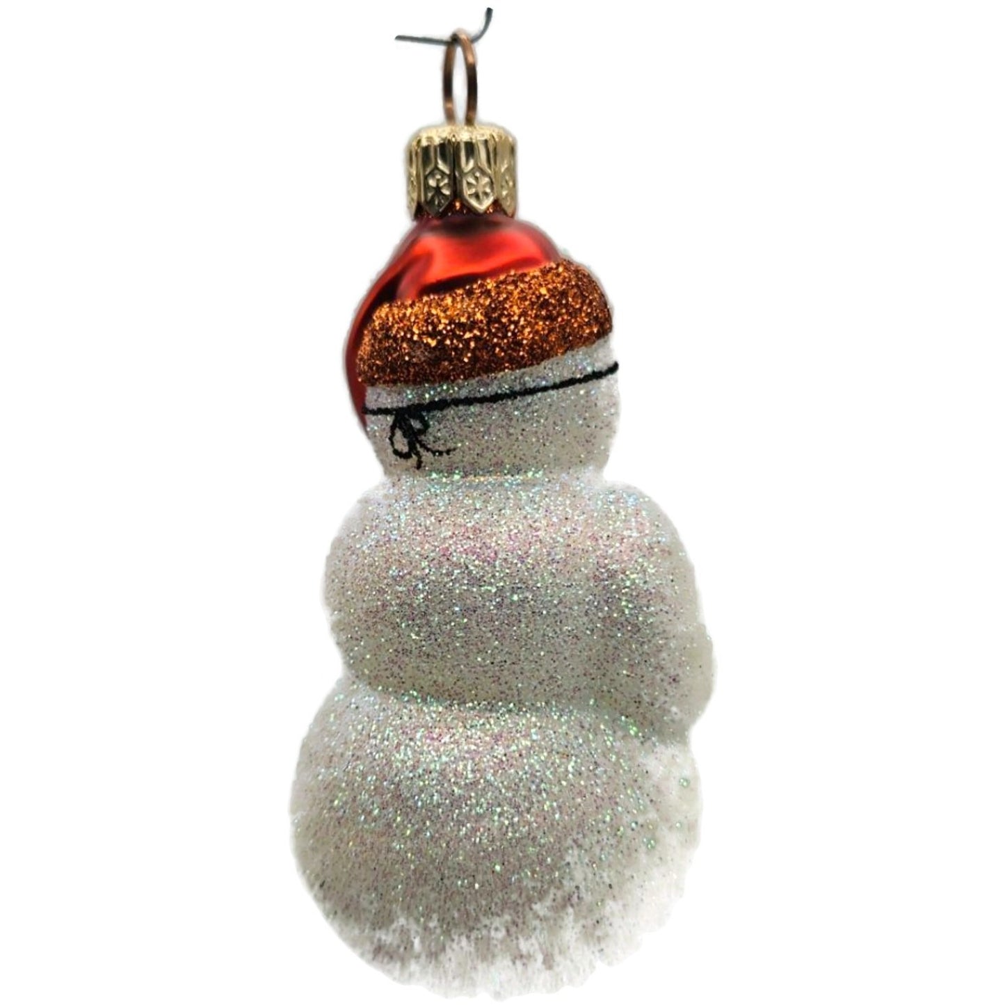 Patricia Breen Snowman Incognito Orange Pumpkins Halloween Christmas Ornament
