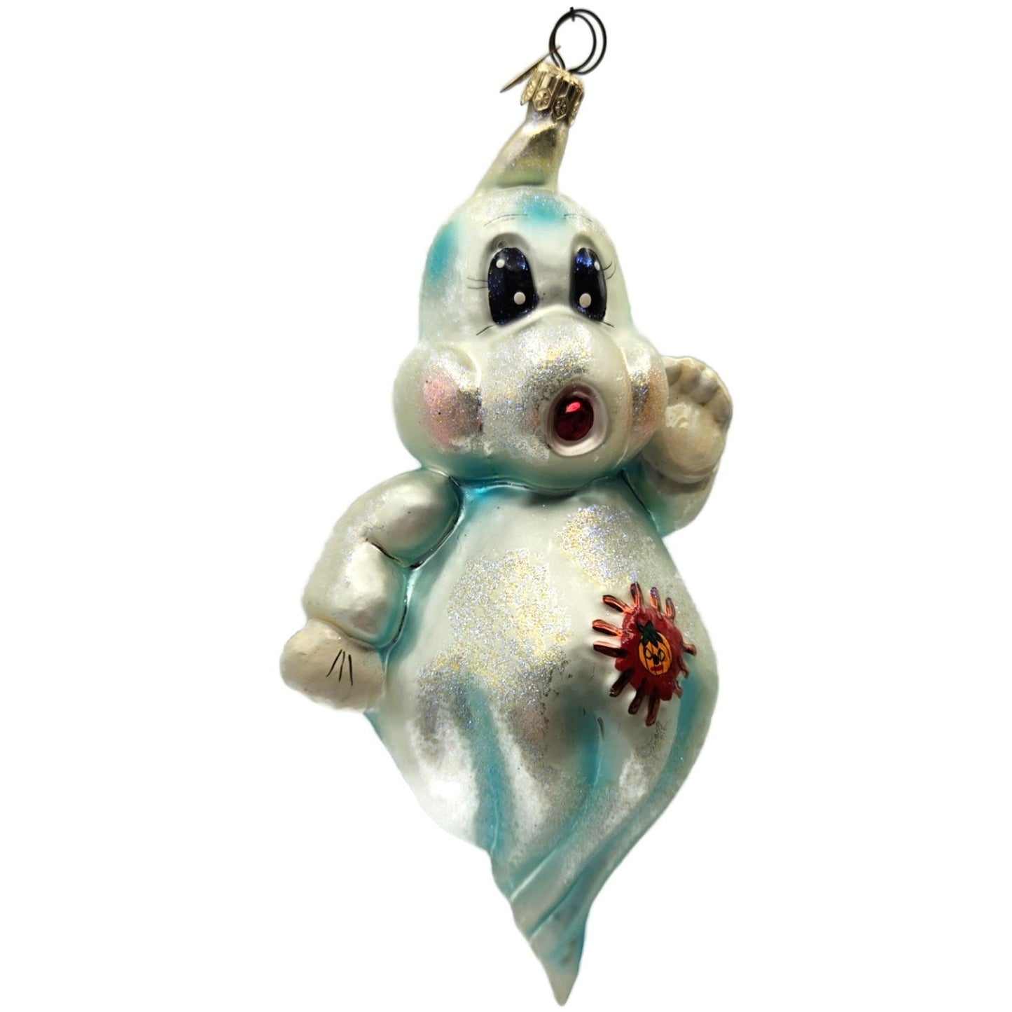 Christopher Radko Polter Patch Ghost Halloween Christmas Ornament 00-012-0