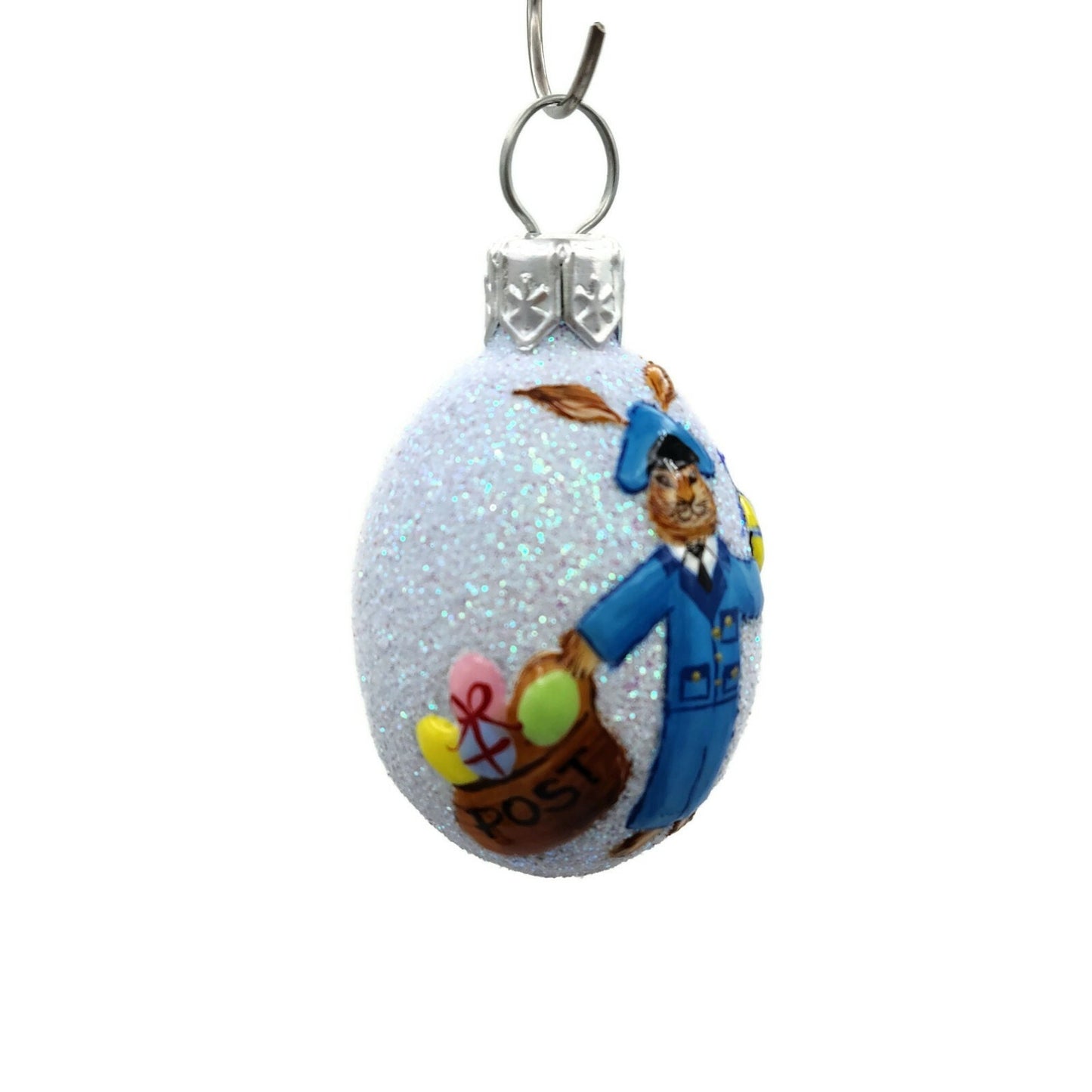 Patricia Breen Miniature Egg Spring Delivery Mail Easter Holiday Ornament 3138