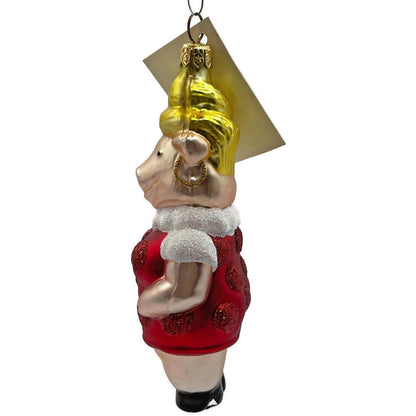 Patricia Breen This Little Piggy Goes To The Galleria Christmas Tree Ornament