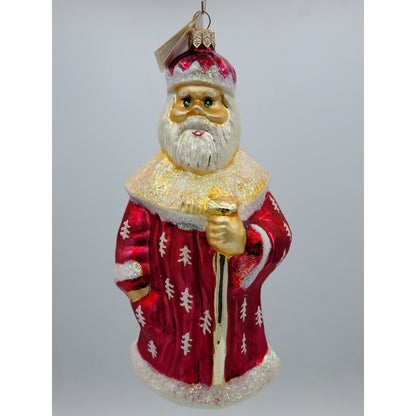 Christopher Radko Christmas King Red Robe Holiday Tree Ornament 96-147-0