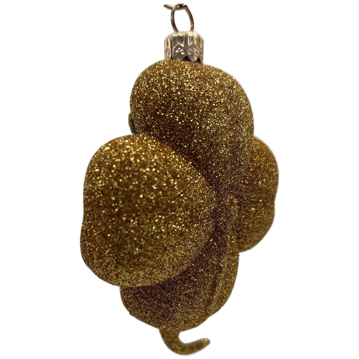 Patricia Breen Eire Santa Gold Shamrock St. Patrick's Christmas Tree Ornament