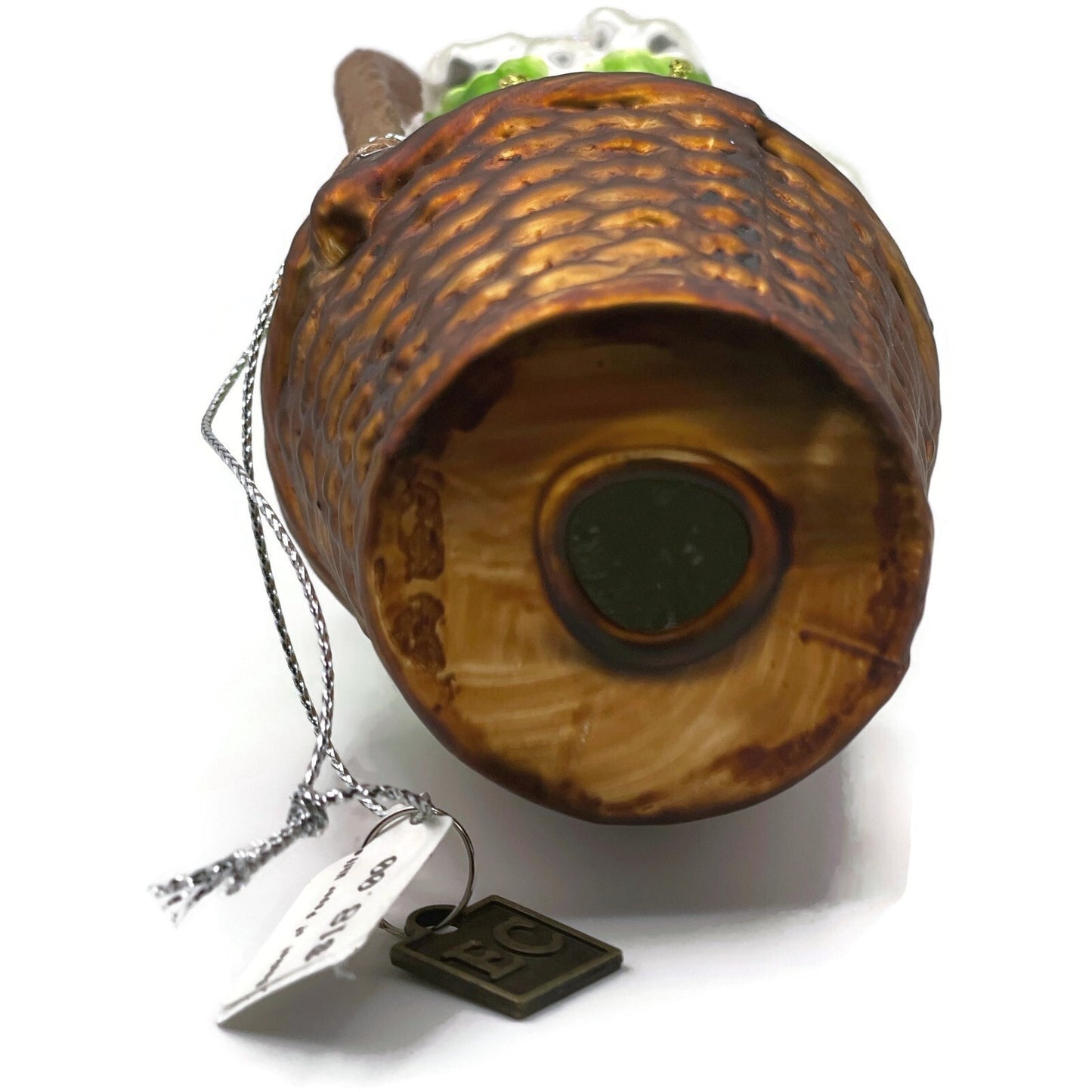 Basket of Paperwhites Spring Garden Flower Christmas Tree Ornament Eric Cortina
