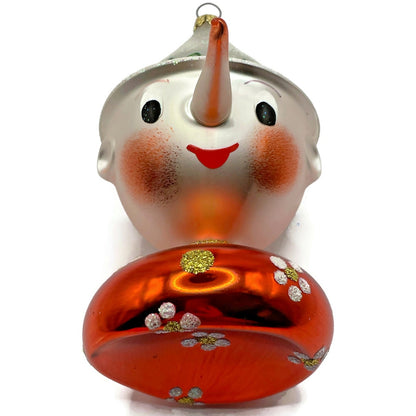 Christopher Radko Pinocchio Italian Blown Glass Christmas Tree Ornament 94-248-1