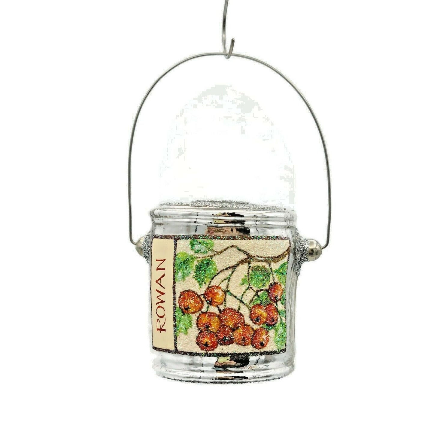 Patricia Breen Colourful Quarts Rowan Berry Paint Can Art Christmas Ornament