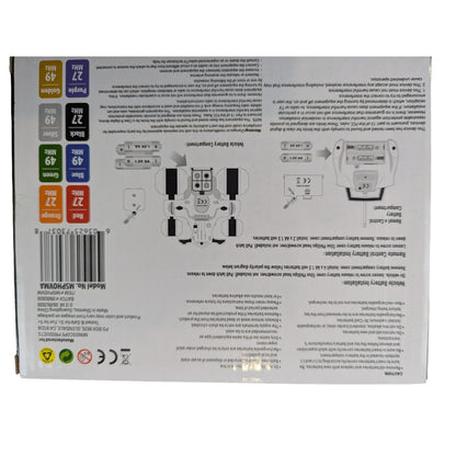 Mindscope Hover Quad Sidewinding Stunt Car Remote Control LED Lights Red NEW