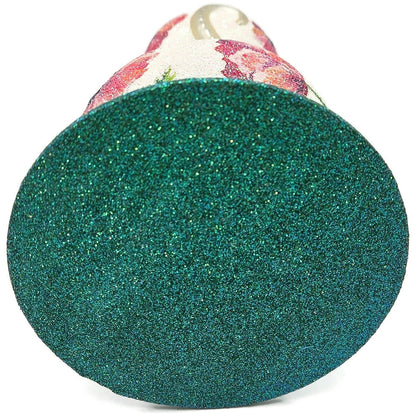 Patricia Breen Chameleon Cake Tree Topper Poppies Flowers Spring Glittered OOAK