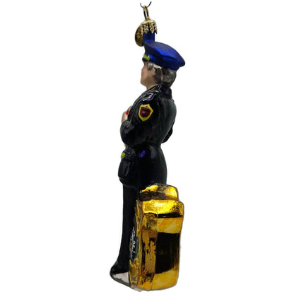 Christopher Radko America's Finest New York Police Patriotic Ornament 01-0947-0