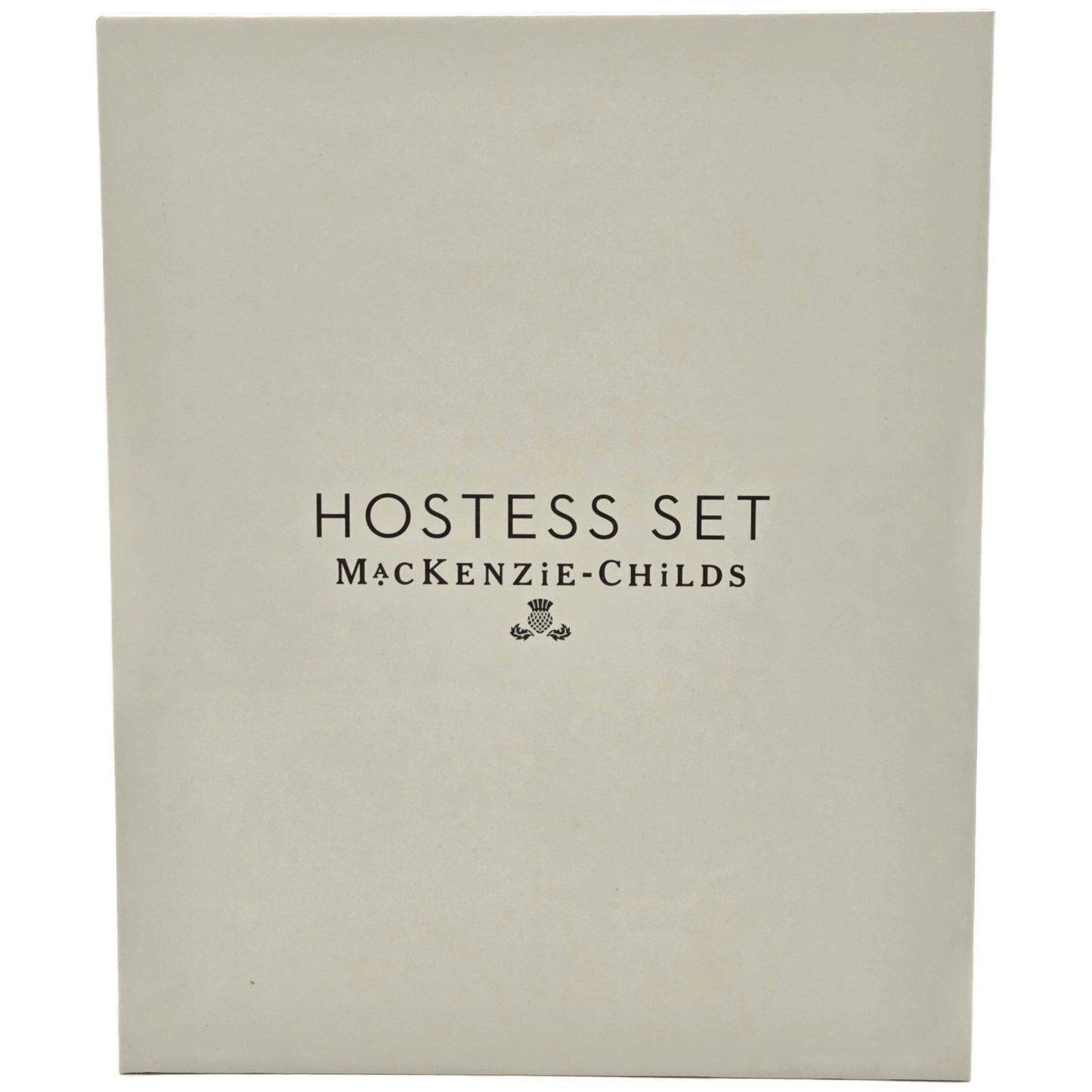 Mackenzie Childs Courtly Check Bunny Egg Hostess Set Easter Spring Black Pink