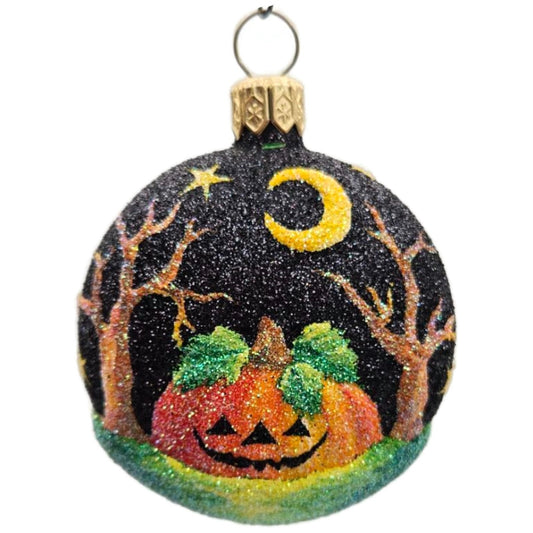 Patricia Breen Halloween Jack-o-Lantern Medallion Pumpkin Christmas Ornament