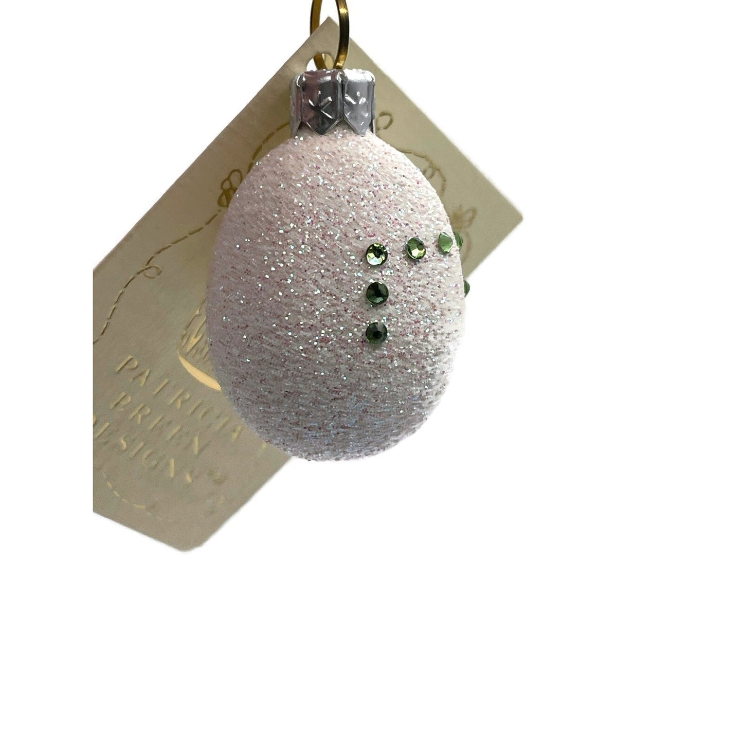 Patricia Breen Miniature Egg Pax Peace Easter Holiday Christmas Ornament 2922