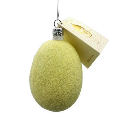 Patricia Breen Jelly Bean Santa Claus Yellow Easter Christmas Tree Ornament