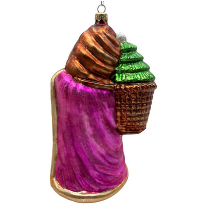 Christopher Radko Enchanted Noel Santa Christmas Tree Ornament 98-182-0 Glass