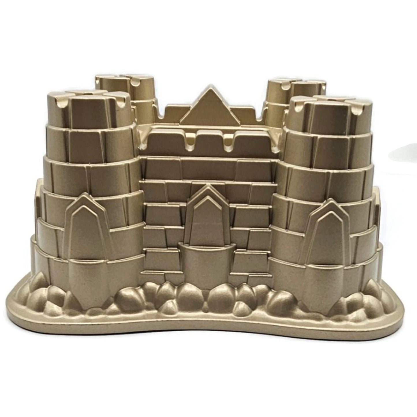 Castle Bundt Cake Pan 10 Cups Non Stick Gold Tone Williams Sonoma Nordic Ware