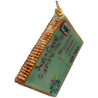 Christopher Radko Season's Greetings Santa Claus Christmas Ornament 00-068-0