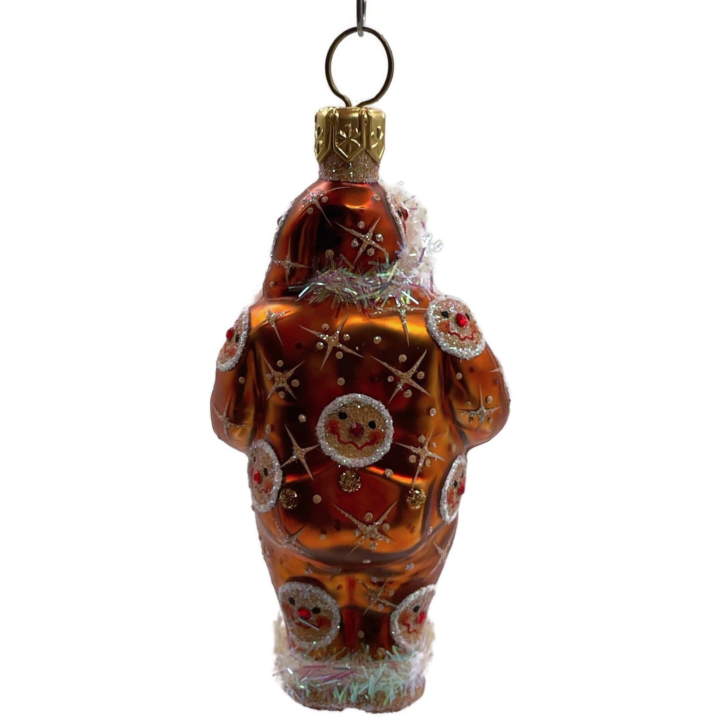 Patricia Breen Good Night Henry Gingerbread Santa Claus Christmas Tree Ornament