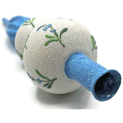 Patricia Breen Miniature Forget-Me-Not Finial Blue Spring Christmas Tree Topper