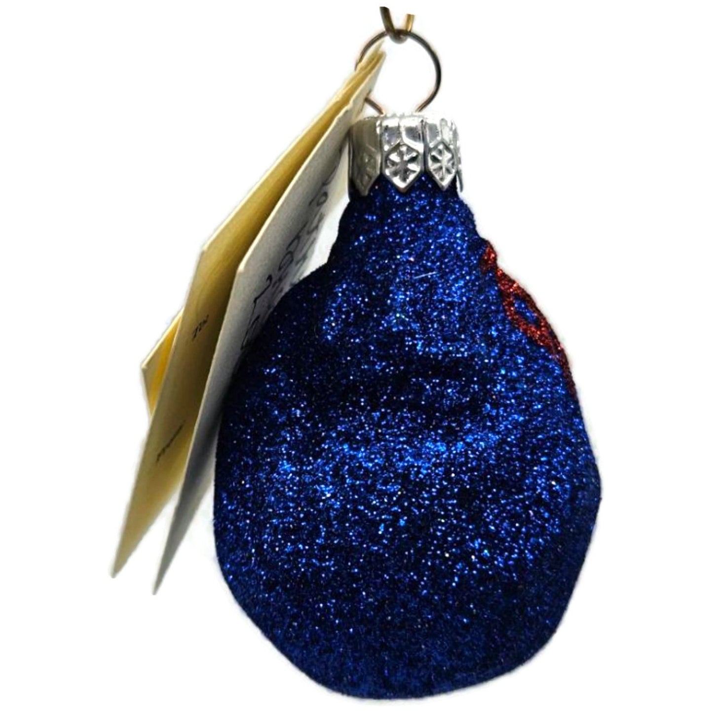 Patricia Breen Peppermint Sack Blue Candy Canes Christmas Tree Ornament HCB