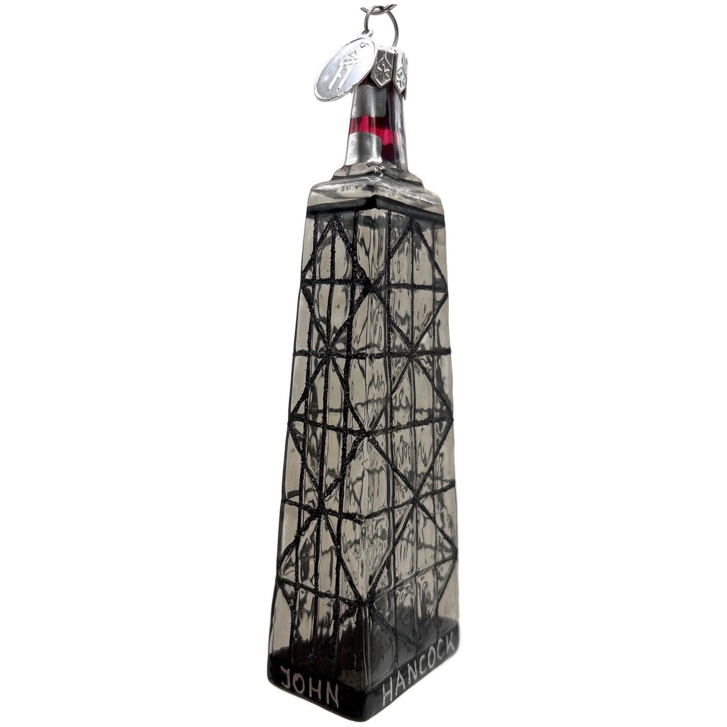 Landmark Creations The John Hancock Center European Glass Christmas Ornament