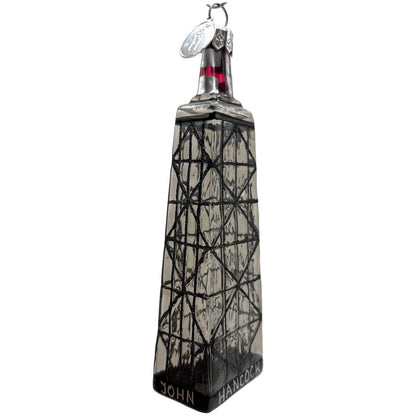 Landmark Creations The John Hancock Center European Glass Christmas Ornament