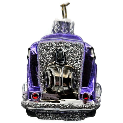 Patricia Breen Brave True Lavender Fire Truck Christmas Tree Ornament CATZ
