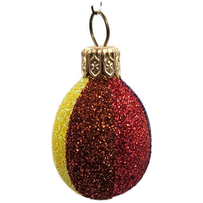 Patricia Breen Miniature Egg Rainbow Shines Easter Purple Christmas Ornament