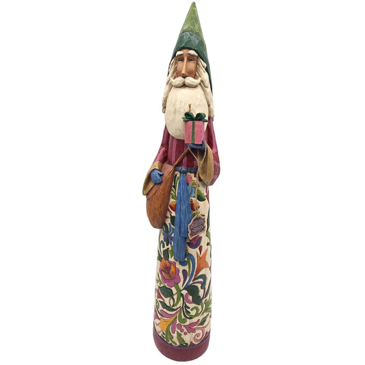 Jim Shore Heartwood Creek Hand-Painted Santa Seasonal Figure Enesco Folk Art