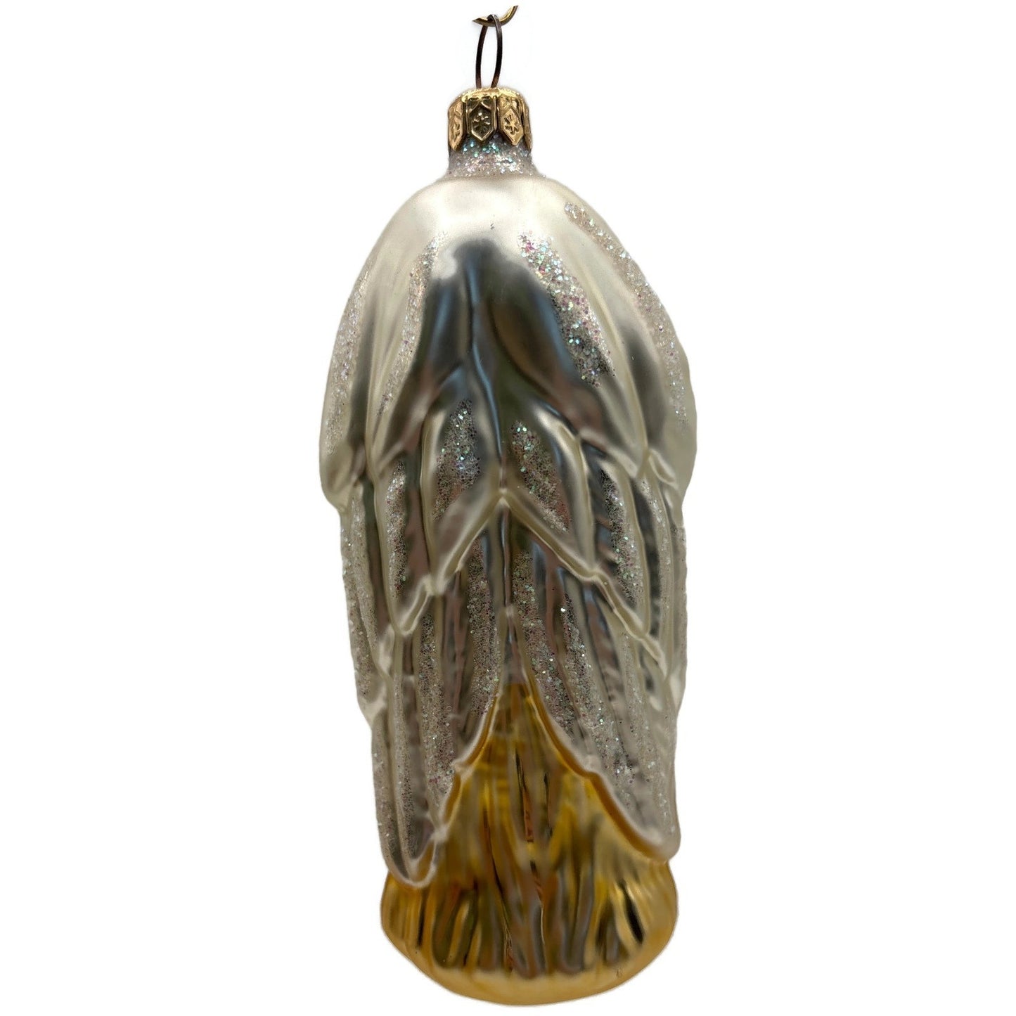 Patricia Breen Angel Of Peace Gold Blonde Glittered Wings Christmas Ornament