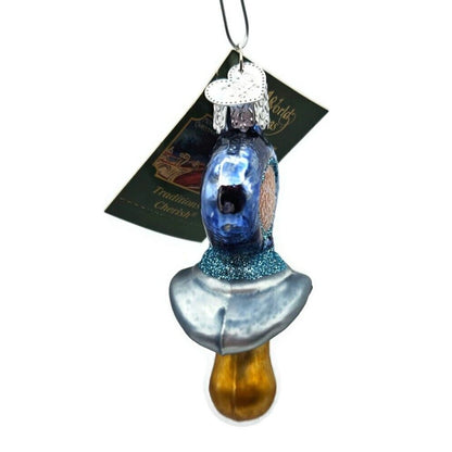 Old World Christmas Pacifier Baby Boy Blown Glass Christmas Tree Ornament OWC