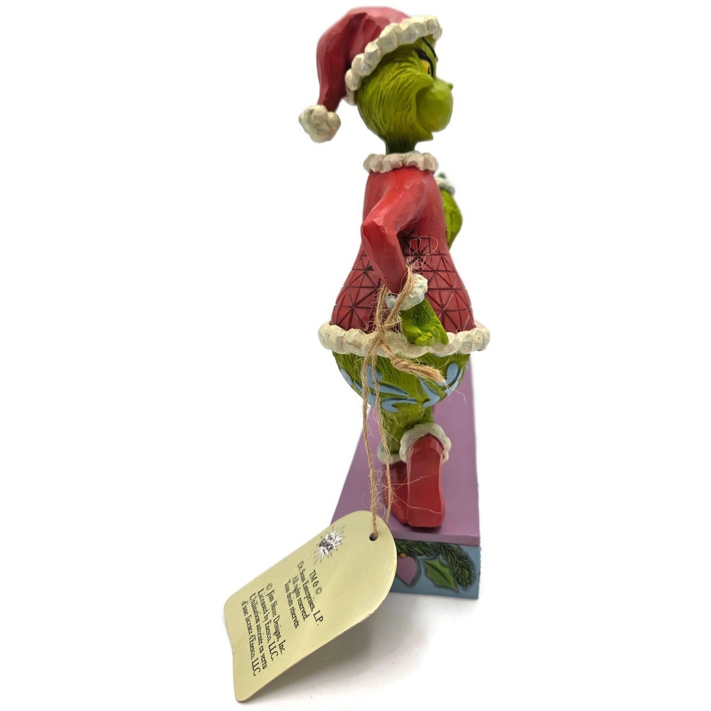 The Grinch Merry Grinchmas Christmas Jim Shore Dr. Seuss Whimsical Sign 6015221