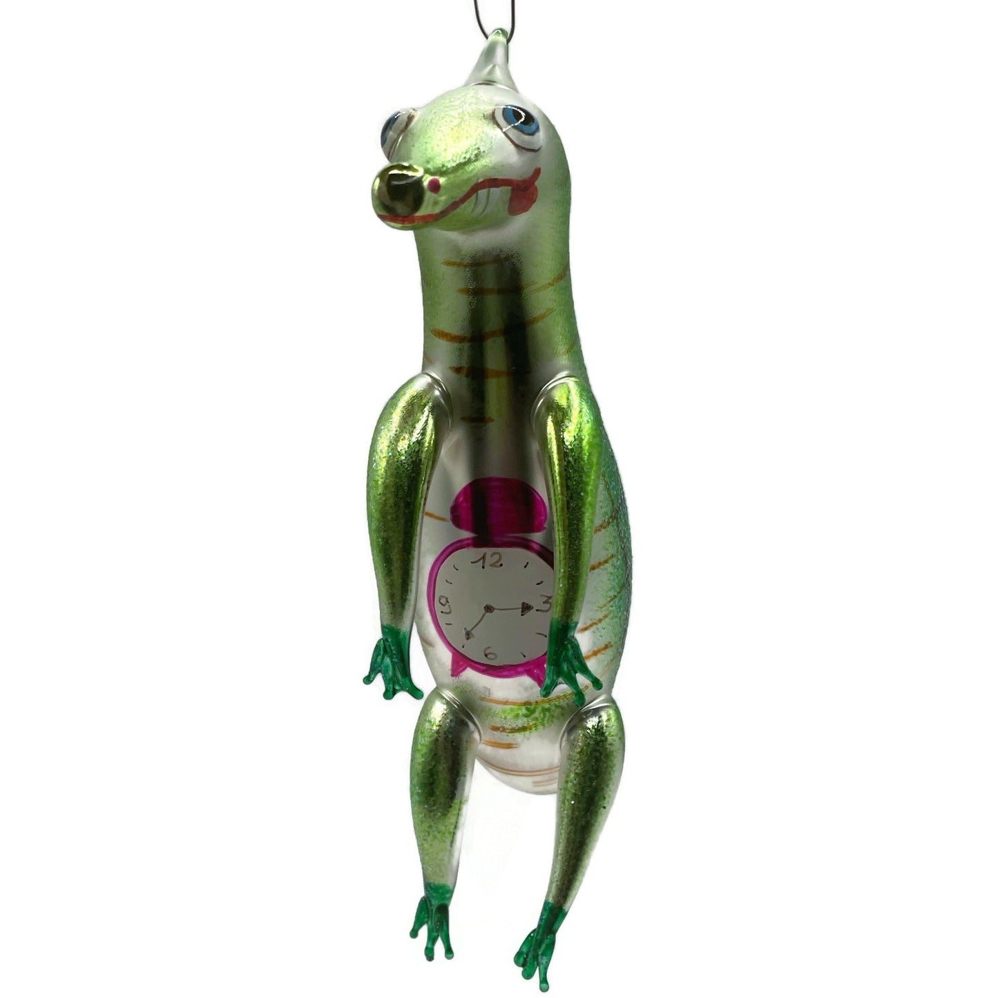 Christopher Radko Time for a Bite Peter Pan Crocodile Christmas Ornament 95-251