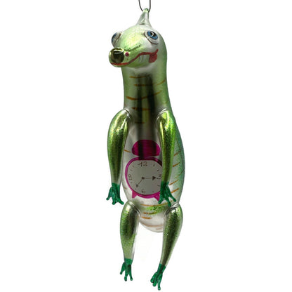 Christopher Radko Time for a Bite Peter Pan Crocodile Christmas Ornament 95-251