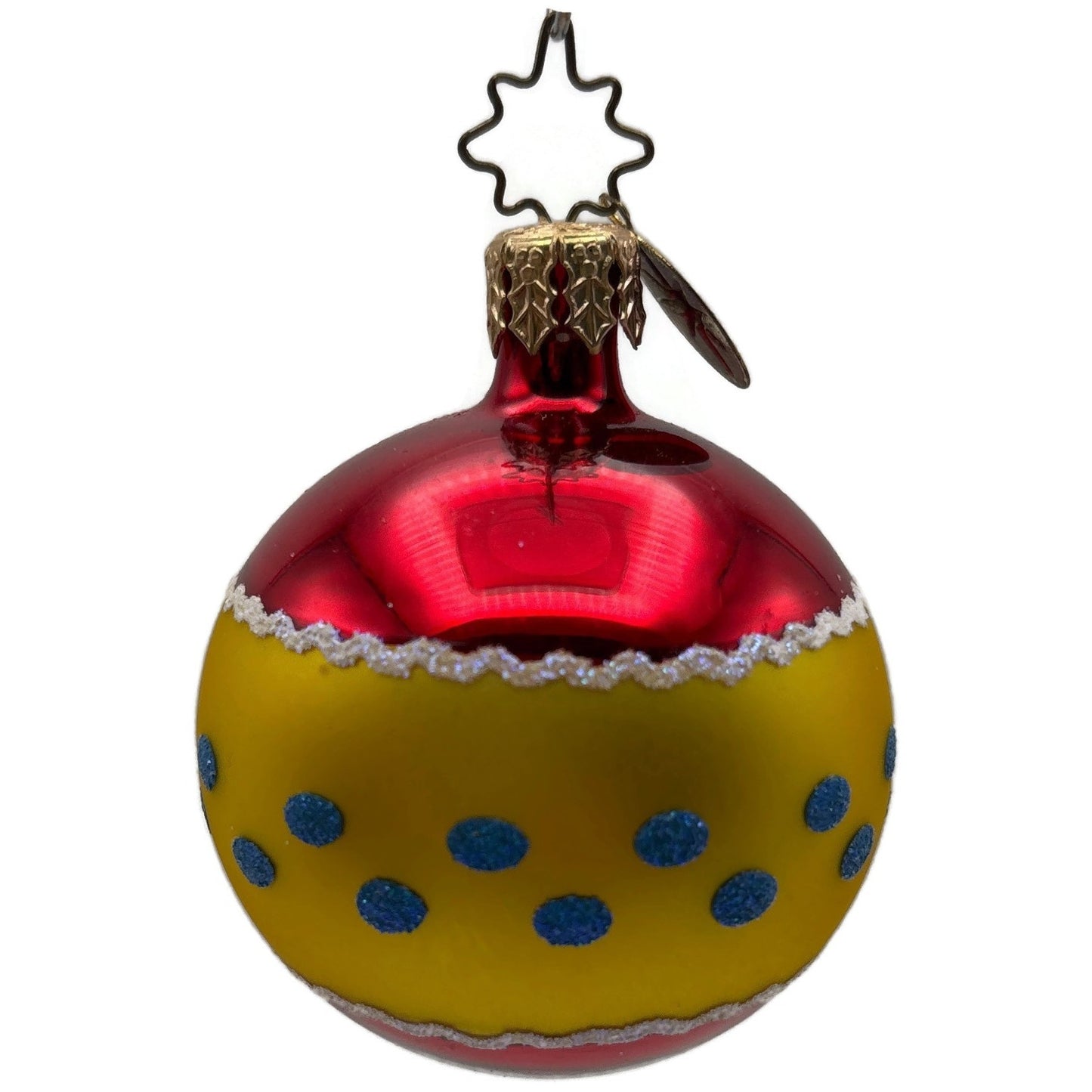 Christopher Radko Fantasia Kensington Glow Reflector Ball Christmas Ornament