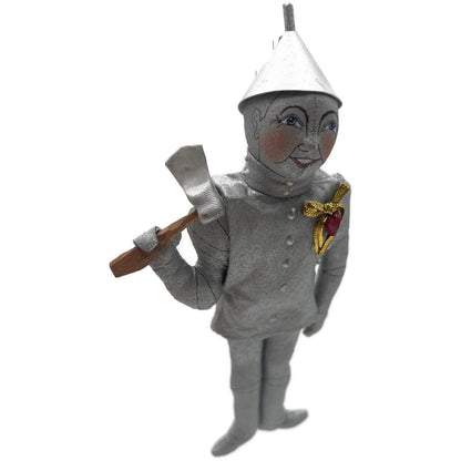Gladys Boalt Tin Man Wizard Of Oz Handmade Fabric Christmas Tree Ornament Signed