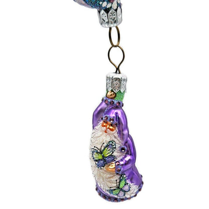 Patricia Breen Through the Spring Sky Violet Spring Christmas Holiday Ornament