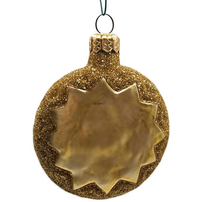 Patricia Breen Sunflower Sun Gold Glittered Tips Summer Christmas Tree Ornament