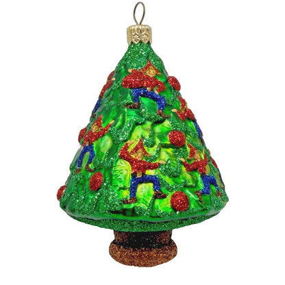 Patricia Breen Leaping Lords Dancing Elves Tree Christmas Decor Ornament 2421