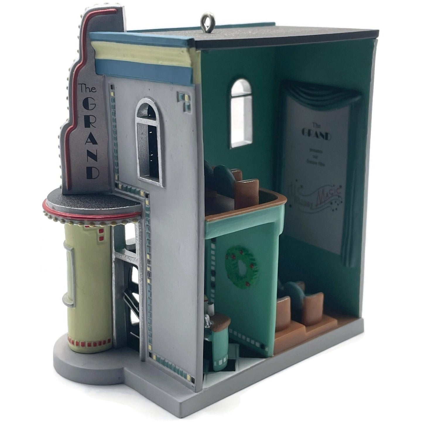Hallmark Ornament The Grand Theater 2003 Nostalgic Christmas Village Keepsake