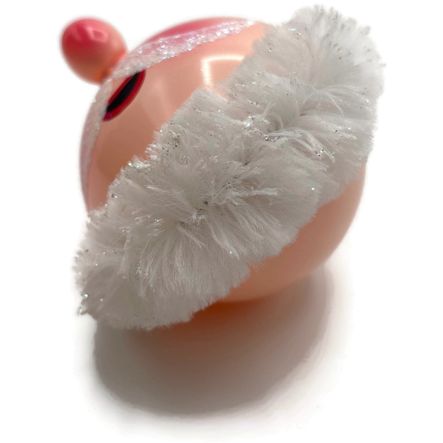 Christopher Radko Santa Blush Italian Glass Christmas Tree Ornament 0013700