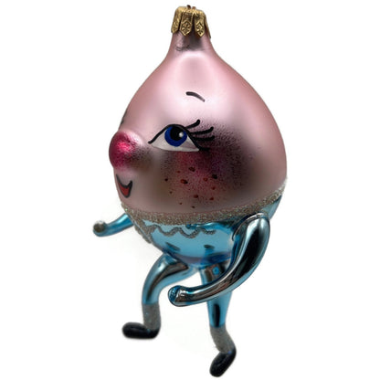 Christopher Radko Humpty Dumpty Italian Glass Signed Christmas Tree Ornament