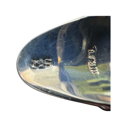 JTV Ring Turquoise Mother of Pearl Spiny Oyster Sterling Silver Ring Size 8 NEW