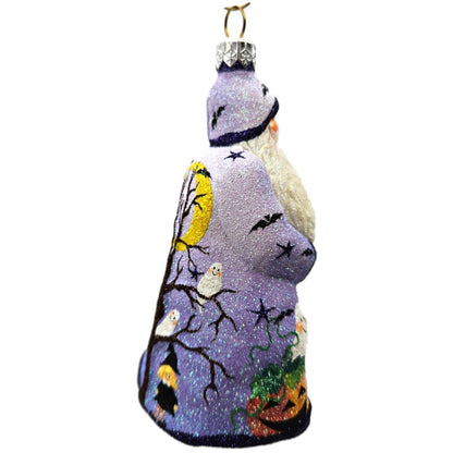 Patricia Breen Remember Me Santa Moon Purple Ghost Halloween Christmas Ornament