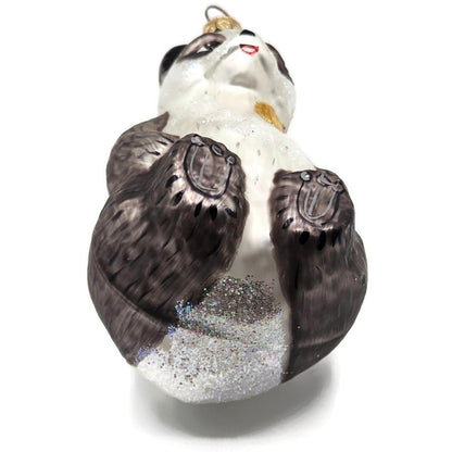 Christopher Radko A Winter Bears Heart AIDS Awareness Christmas Tree Ornament