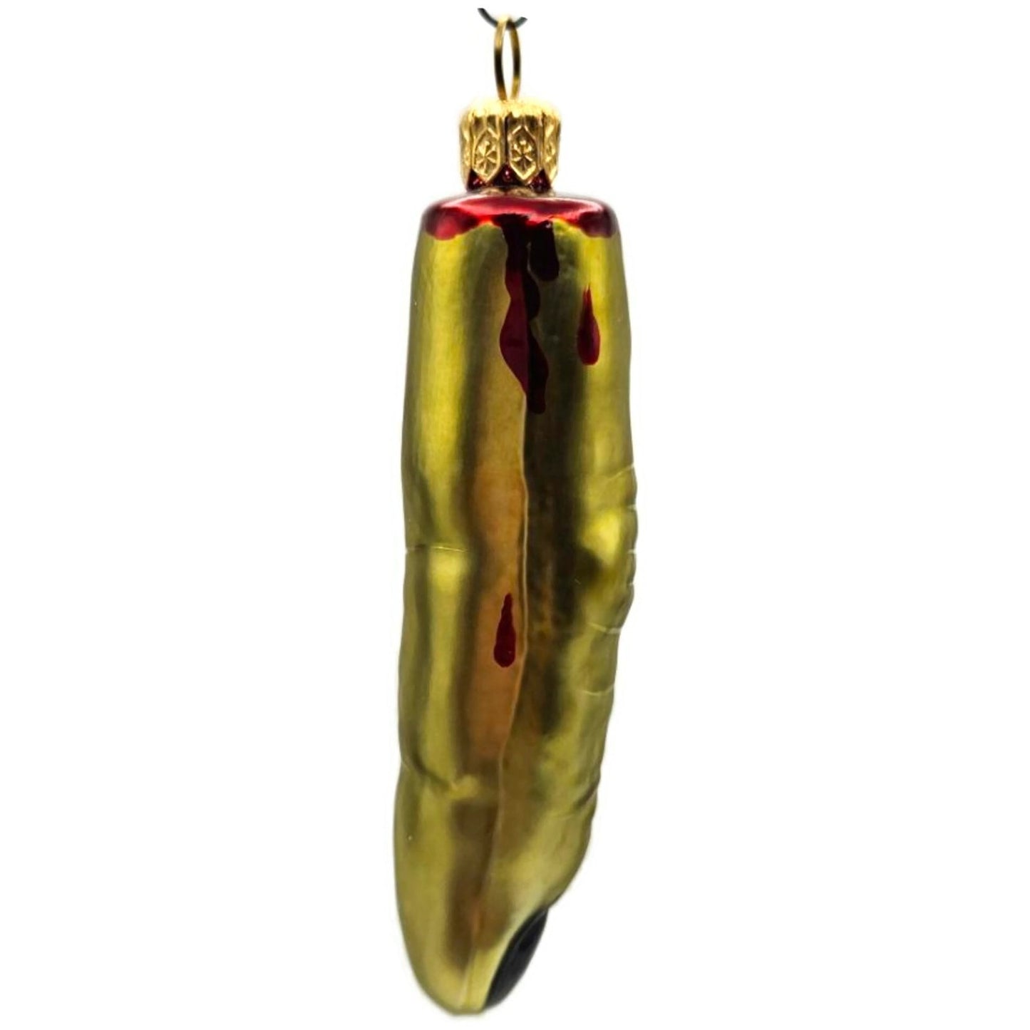 Patricia Breen Halloween Franks Finger Green Christmas Ornament Frankenstein