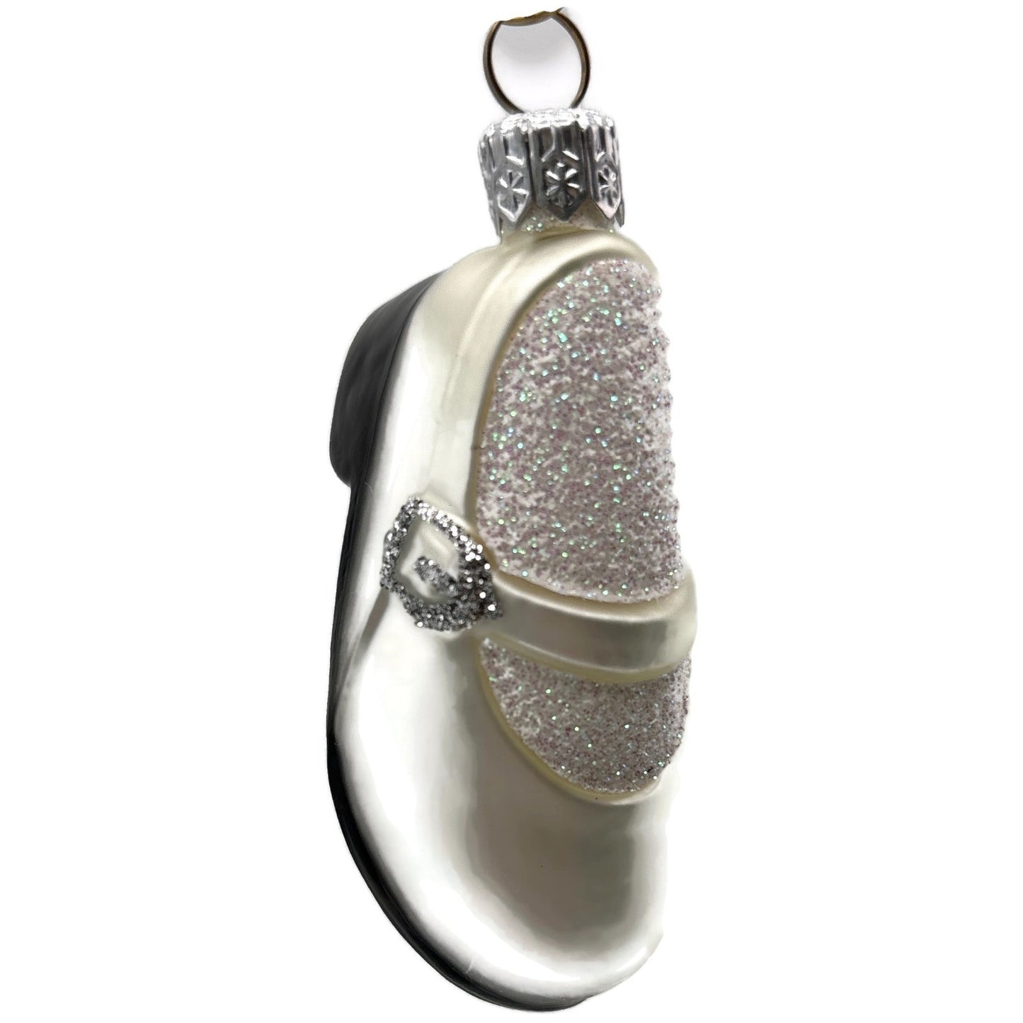 Patricia Breen Little Ones Shoe Pearl Glittered Holicay Christmas Tree Ornament