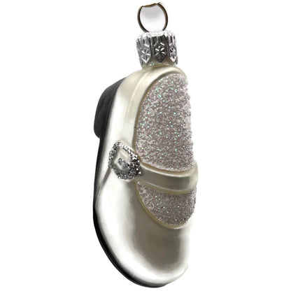 Patricia Breen Little Ones Shoe Pearl Glittered Holicay Christmas Tree Ornament